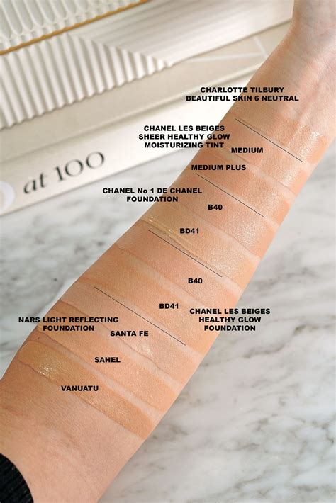 sublimage chanel foundation|Chanel foundation comparison chart.